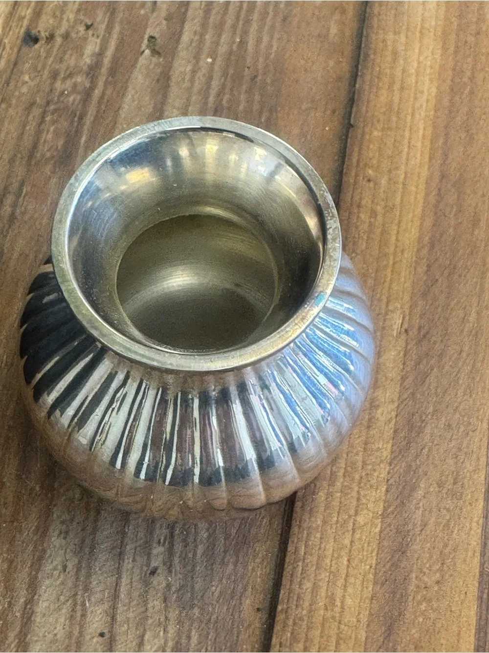 RESTORATION HARDWARE small silver plated bud vase